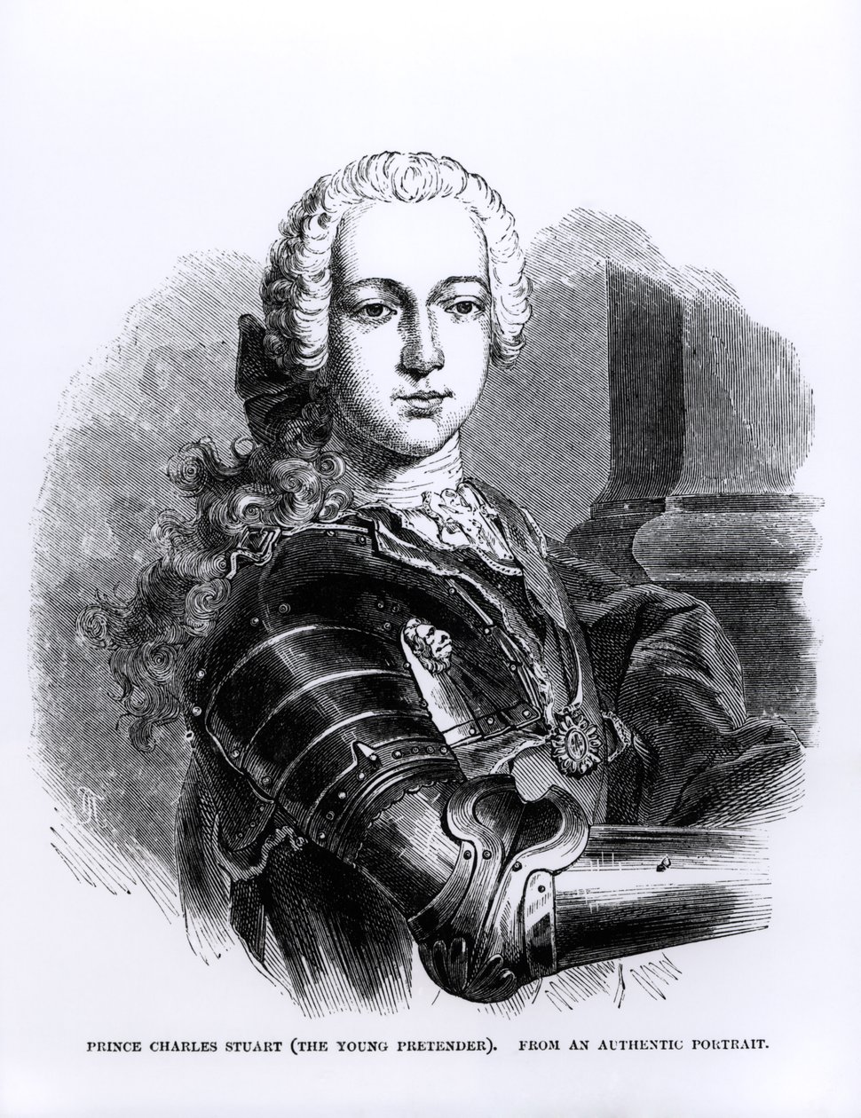 Portrait du Prince Charles Edward Stuart (1720-88) Le Jeune Prétendant - English School