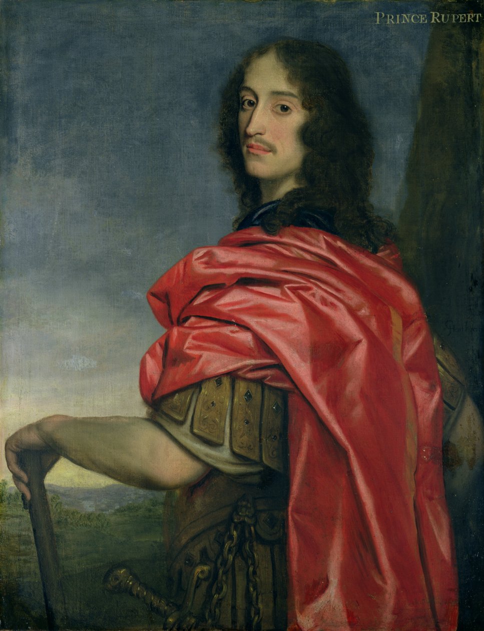 Portrait du Prince Rupert (1619-82) - English School