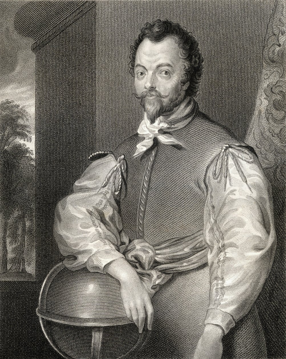 Portrait de Sir Francis Drake (1540-1596) de 