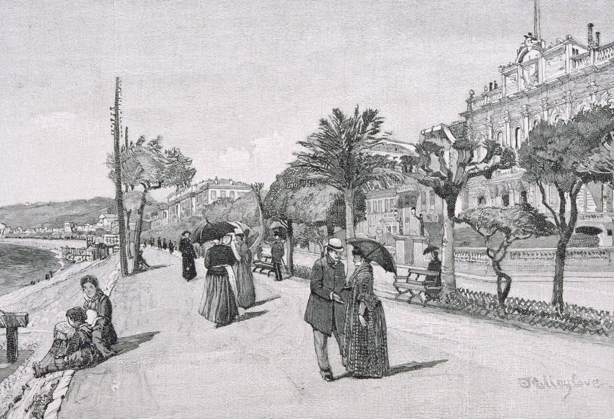 Promenade des Anglais, Nice, France, de 