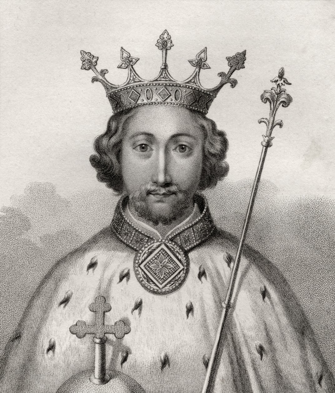 Richard II, gravé par Bocquet, de 