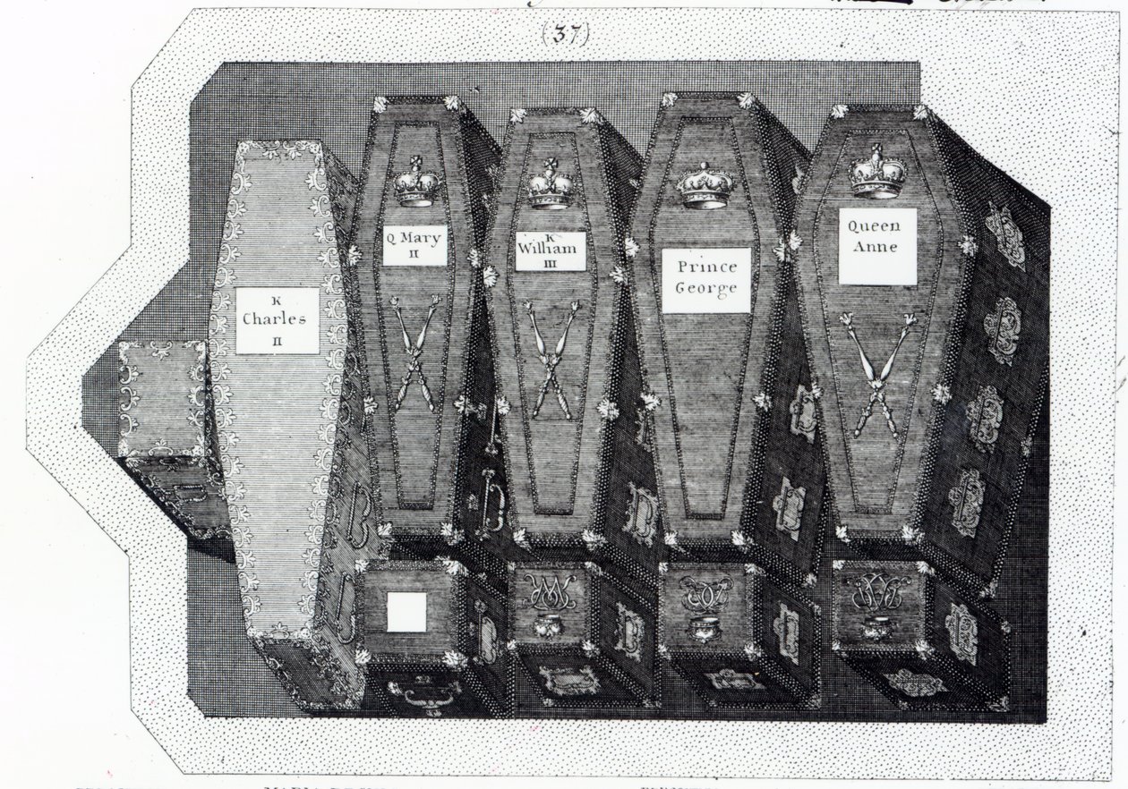 Cercueils royaux à l