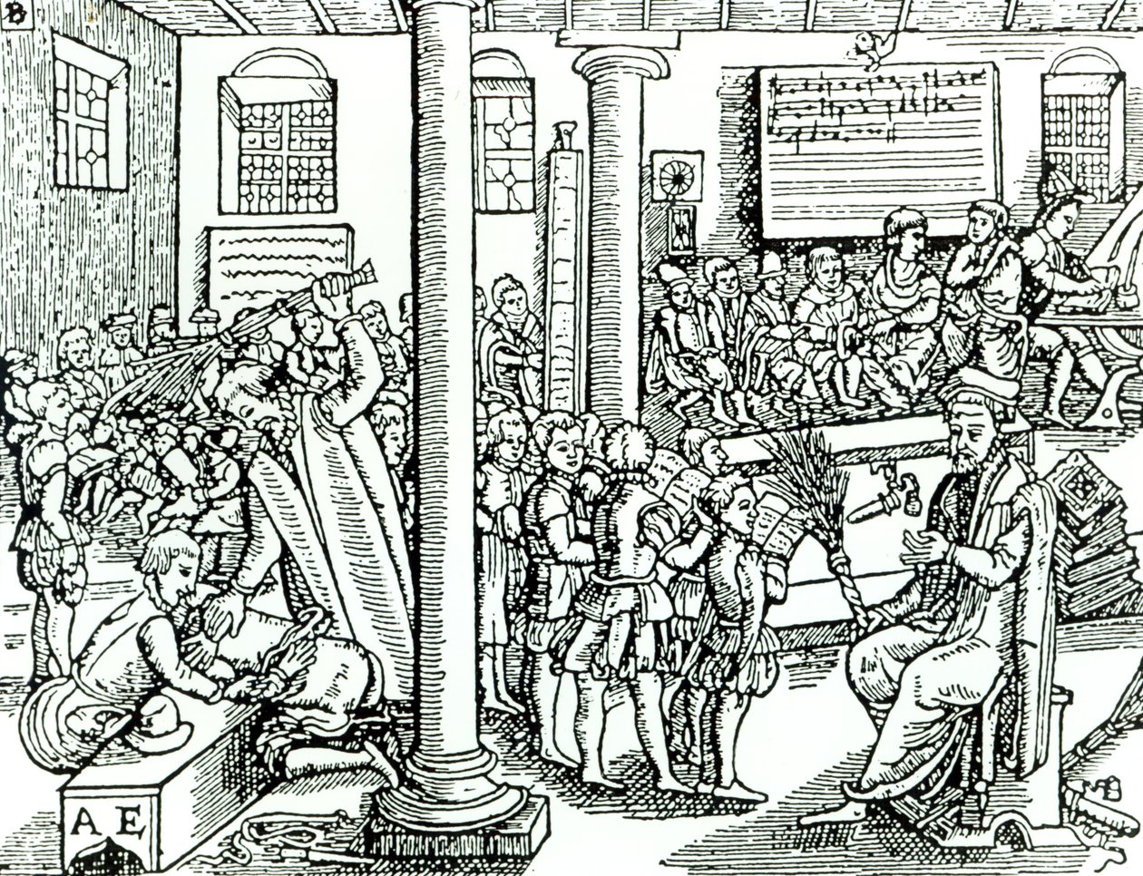 Scène de salle de classe à l