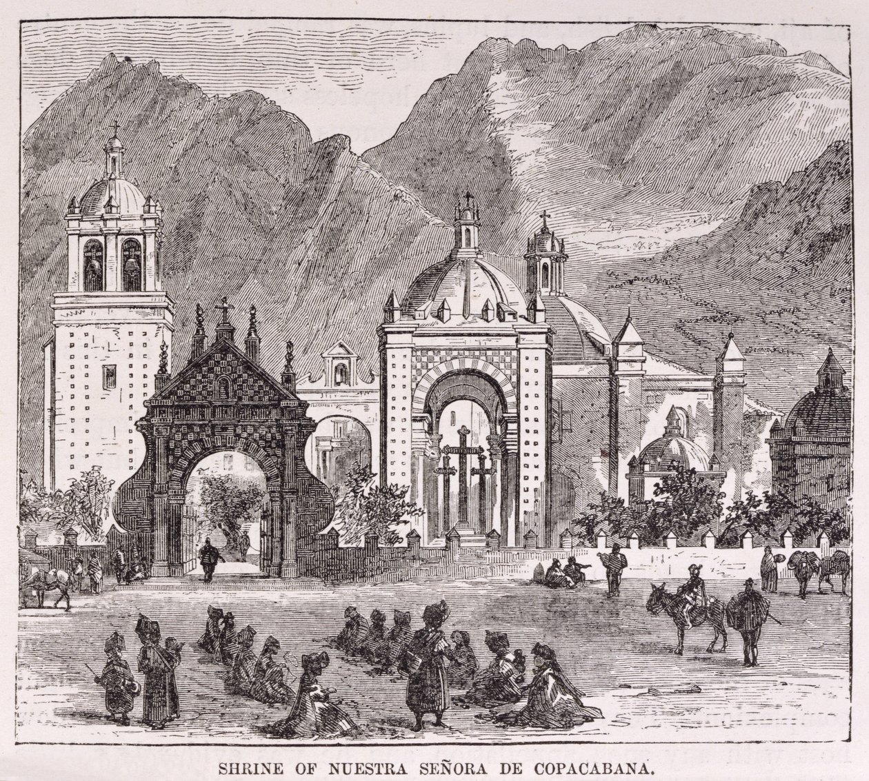 Sanctuaire de Nuestra Señora de Copacabana, Lima, Pérou, de 