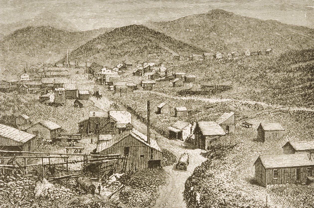 Silver City, Nevada, c.1870, de 