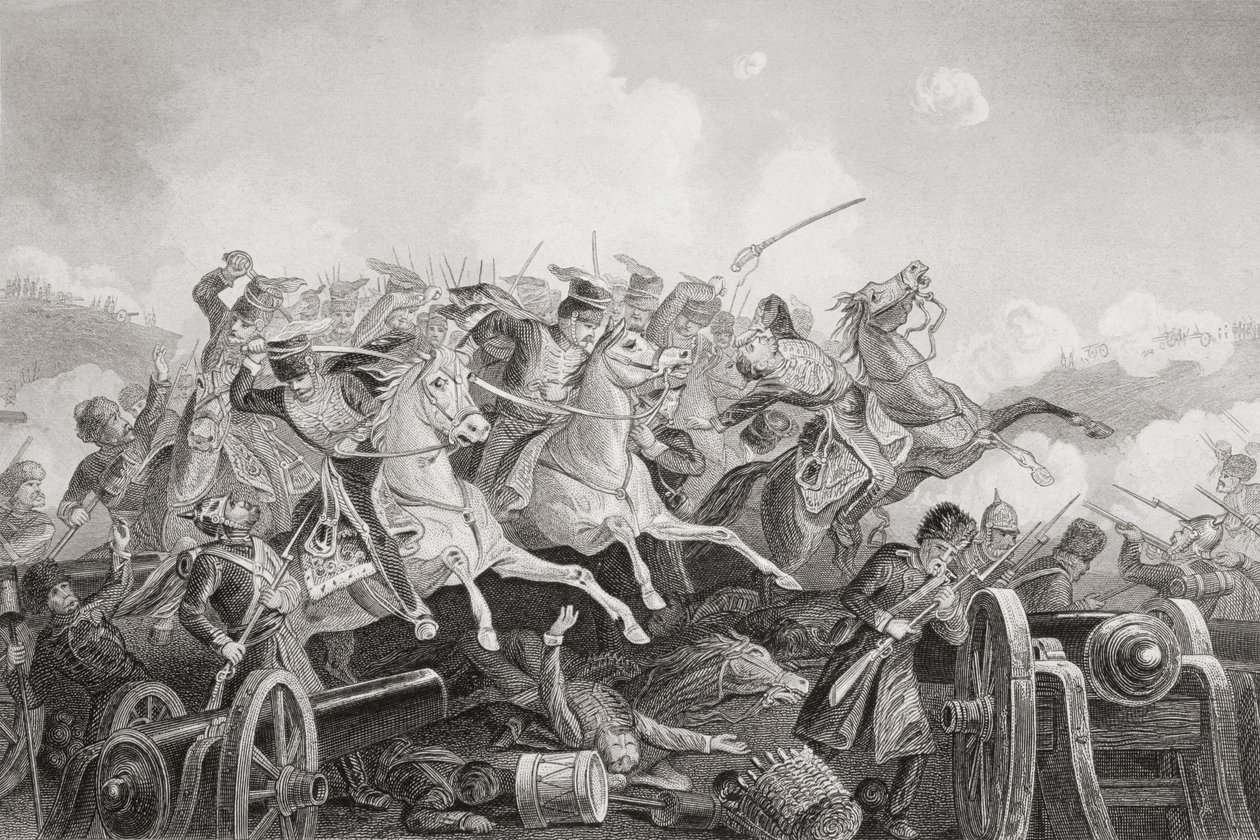 La Charge de la brigade légère, 1883 - English School