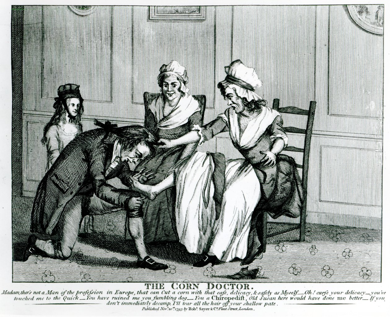 Le Docteur du Maïs, 1793 - English School