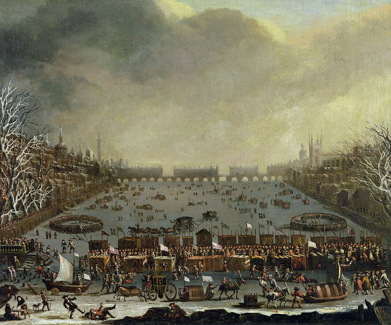 La foire sur la glace de l