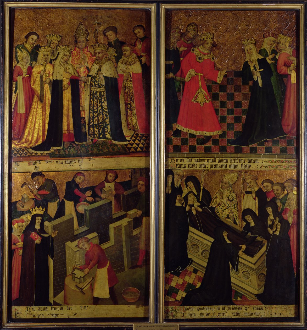 La légende de Sainte Etheldreda, vers 1425 - English School