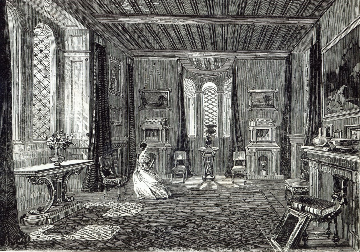 Le salon écarlate, Lansdown Tower, de 