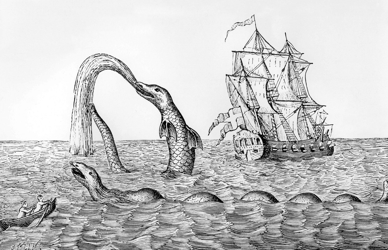 Le Serpent de Mer, fac-similé d