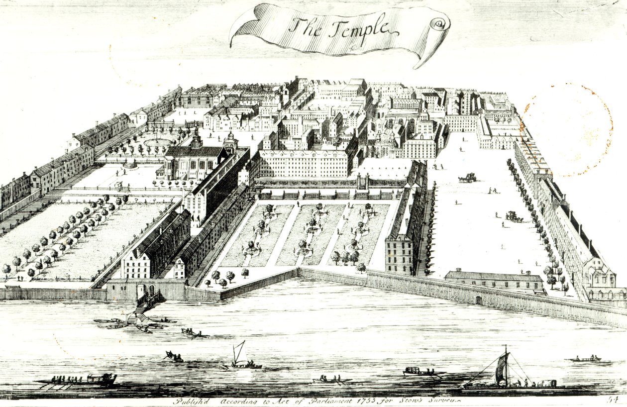 Le Temple, illustration de 