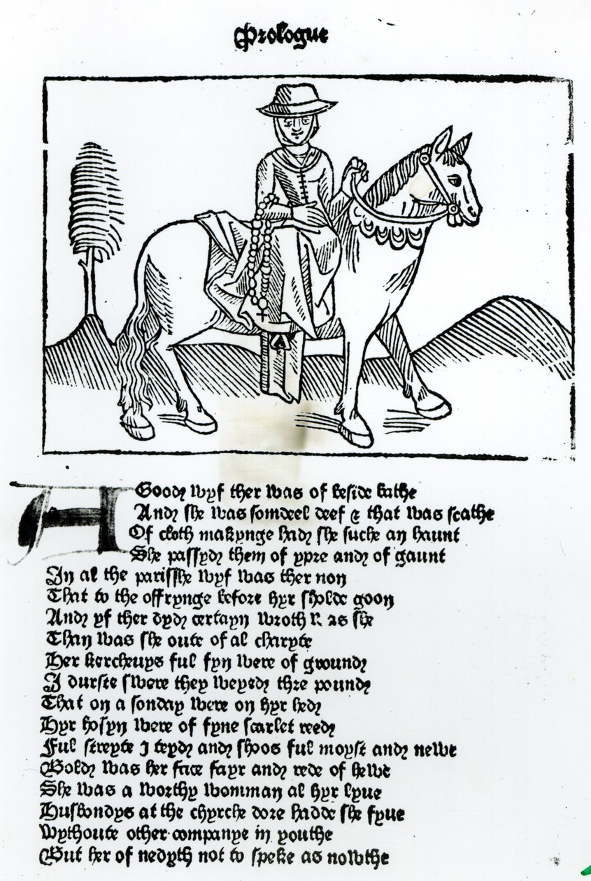 La Femme de Bath, illustration des 