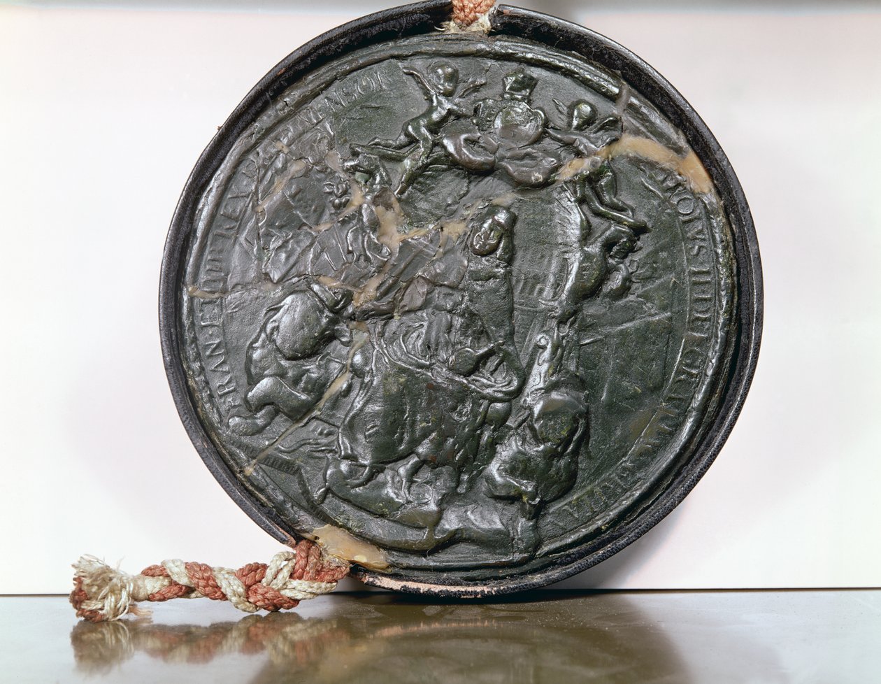 Le sceau du roi Charles II (1630-85) d