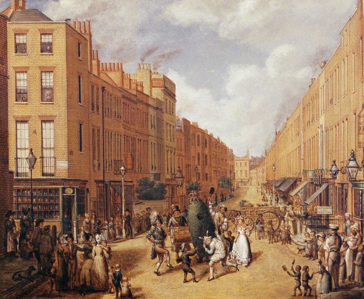 Upper Lisson Street près de Paddington, c.1837 - English School