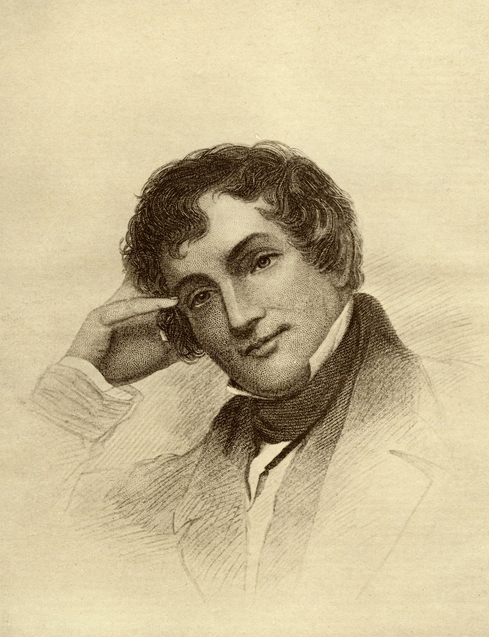 Washington Irving (1783-1859) - English School