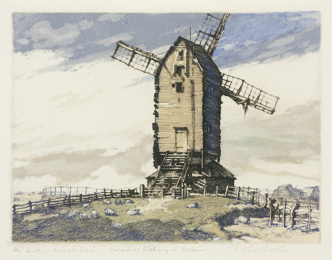 Moulin à vent, Winchelsea, East Sussex - English School