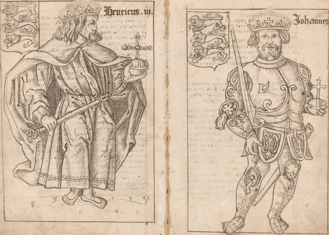 Roi Jean [côté droit] - English 16th Century