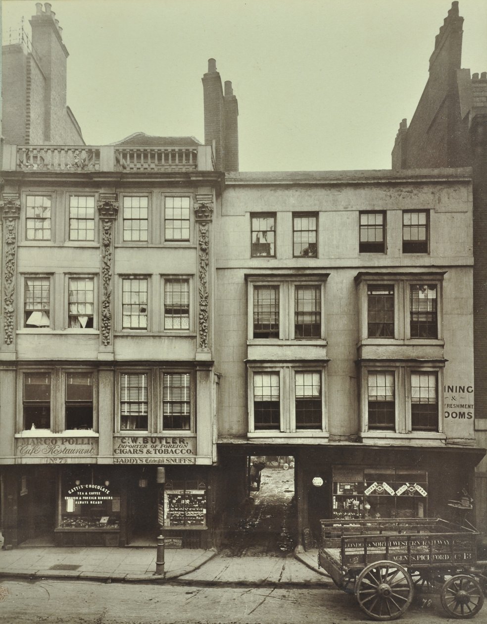 5-7 Aldgate, Londres, 1883 - English Photographer