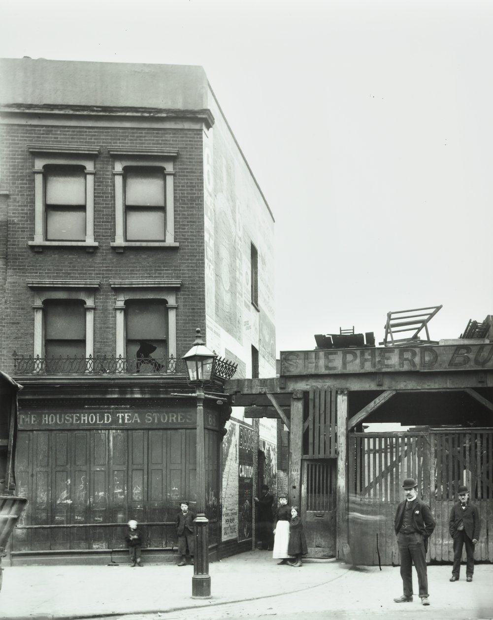 68 Bermondsey New Road : élévation avant, Londres, 1898 - English Photographer