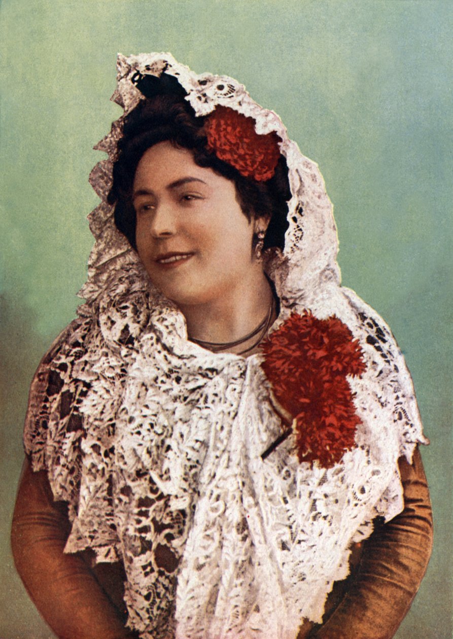 Femme andalouse (photo couleur) - English Photographer