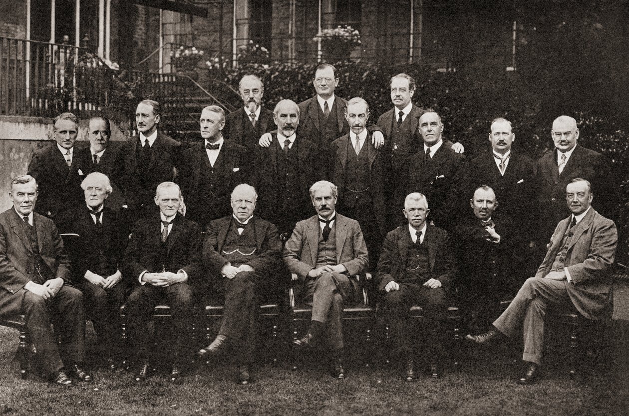 Le premier gouvernement travailliste britannique en 1924, de L