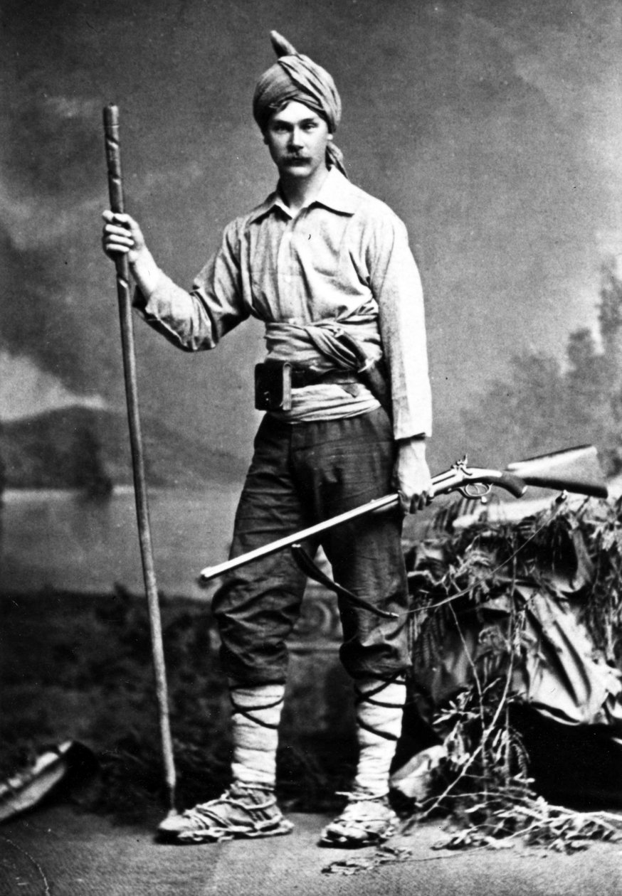 Chasseur britannique en Inde, vers 1870 - English Photographer