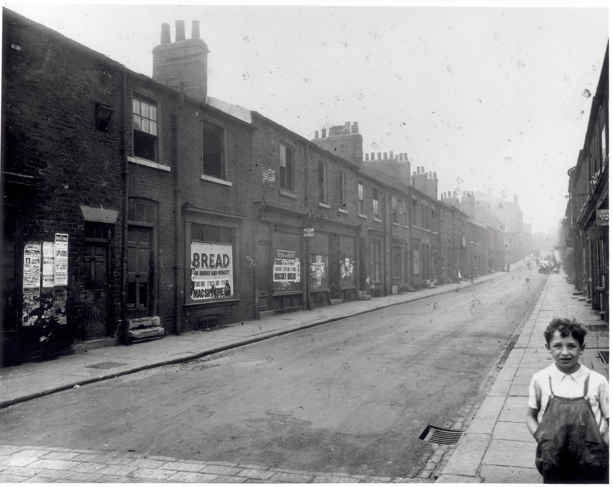 Byron Street, Leylands, Leeds, 14 août 1935 - English Photographer