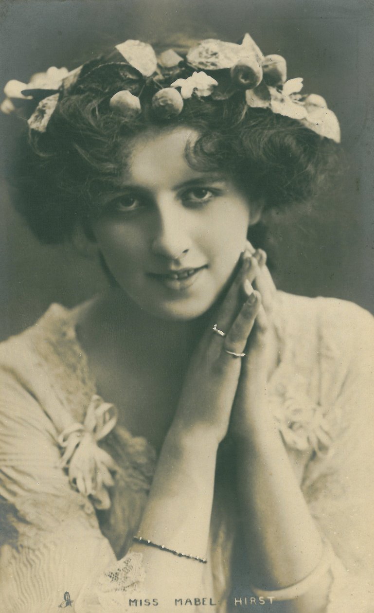 Célébrités de la scène : Miss Mabel Hirst, vers 1903-08 - English Photographer