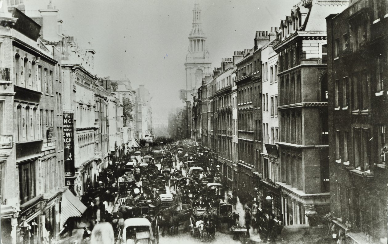 Cheapside, regardant vers l