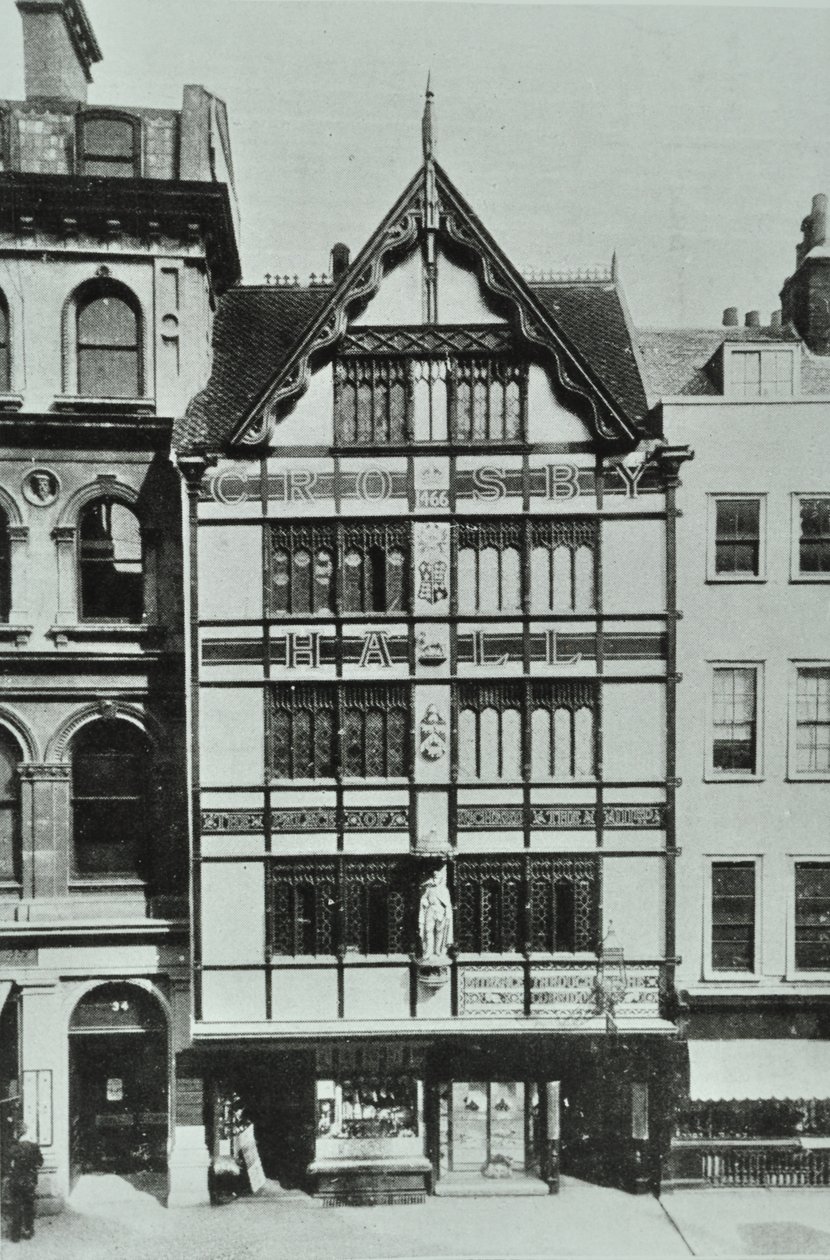 Crosby Hall, Bishopsgate, Londres, 1890 - English Photographer