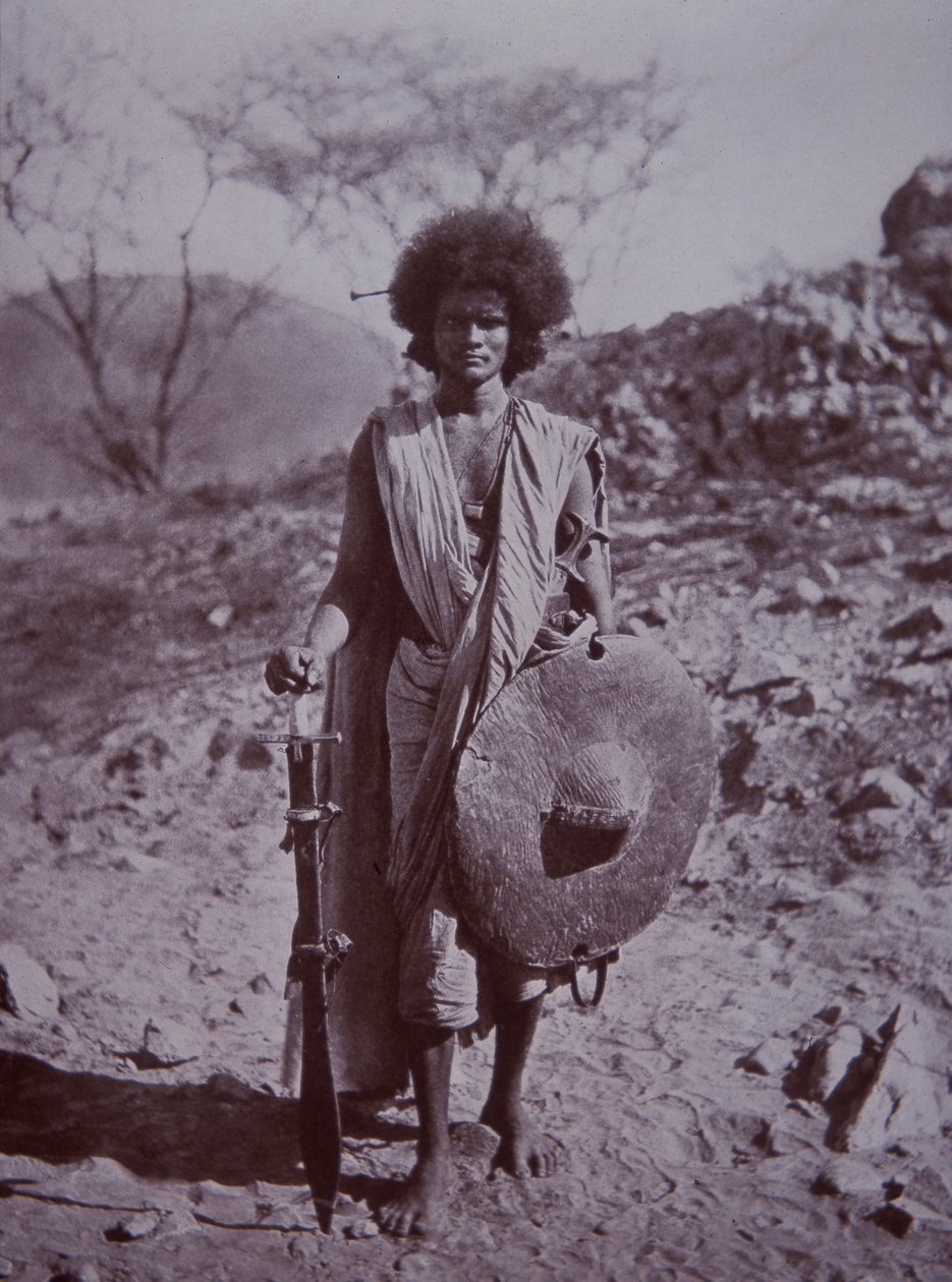 Guerrier Derviche Hademdowah, Soudan - English Photographer