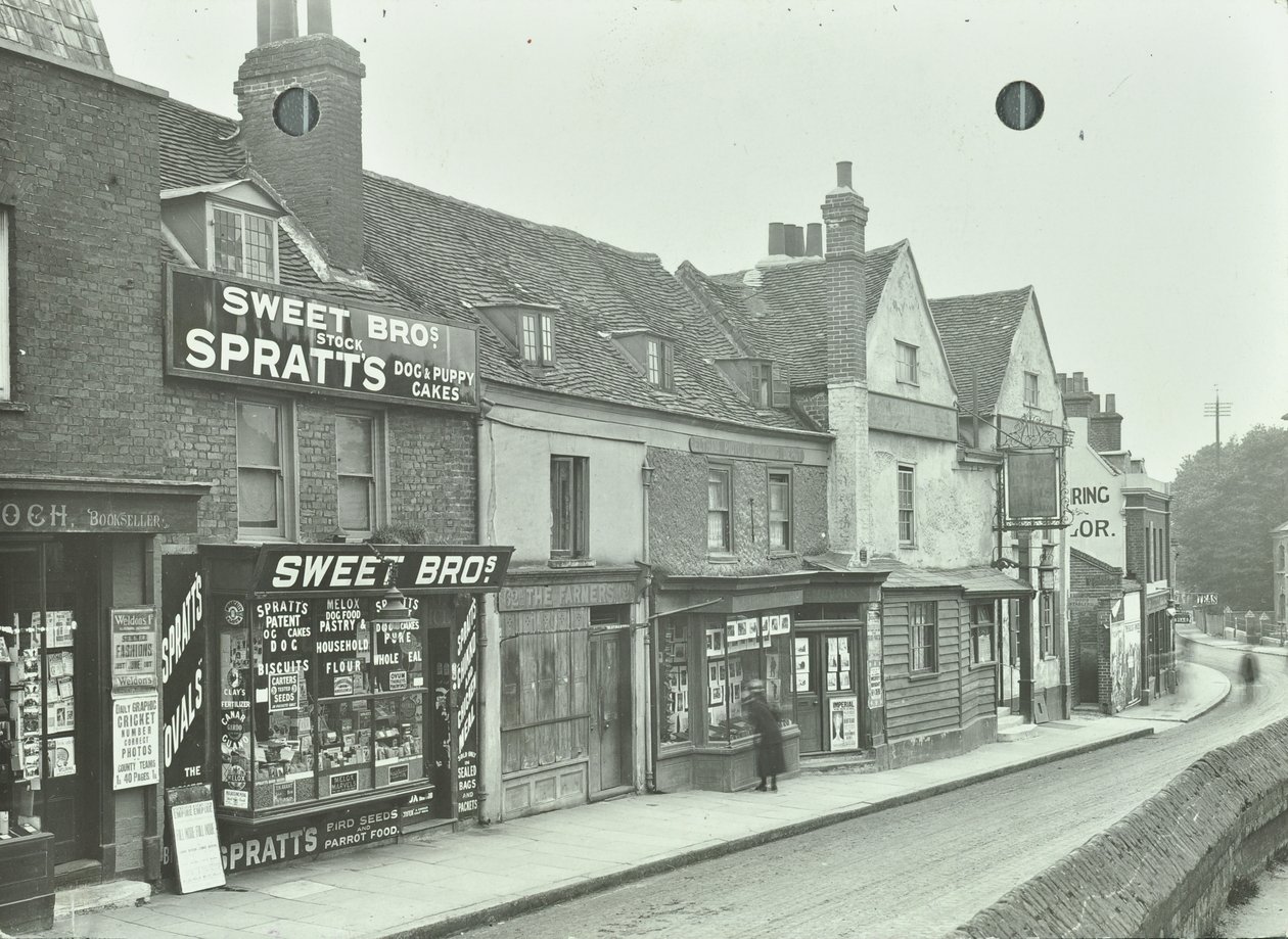 Eltham High Street : vue vers l