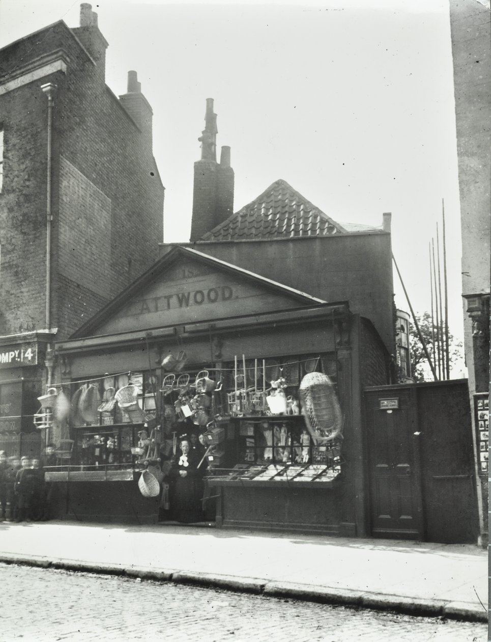 Evelyn Street : par Deptford High Street, Londres, 1899 - English Photographer