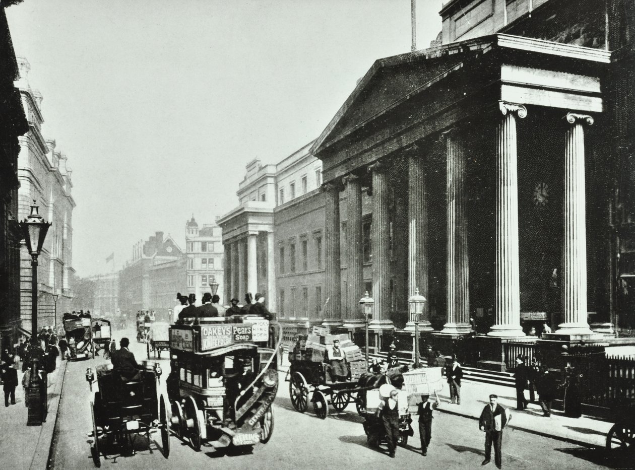 Bureau de poste général, Saint Martins-le-Grand, City de Londres, 1890 - English Photographer