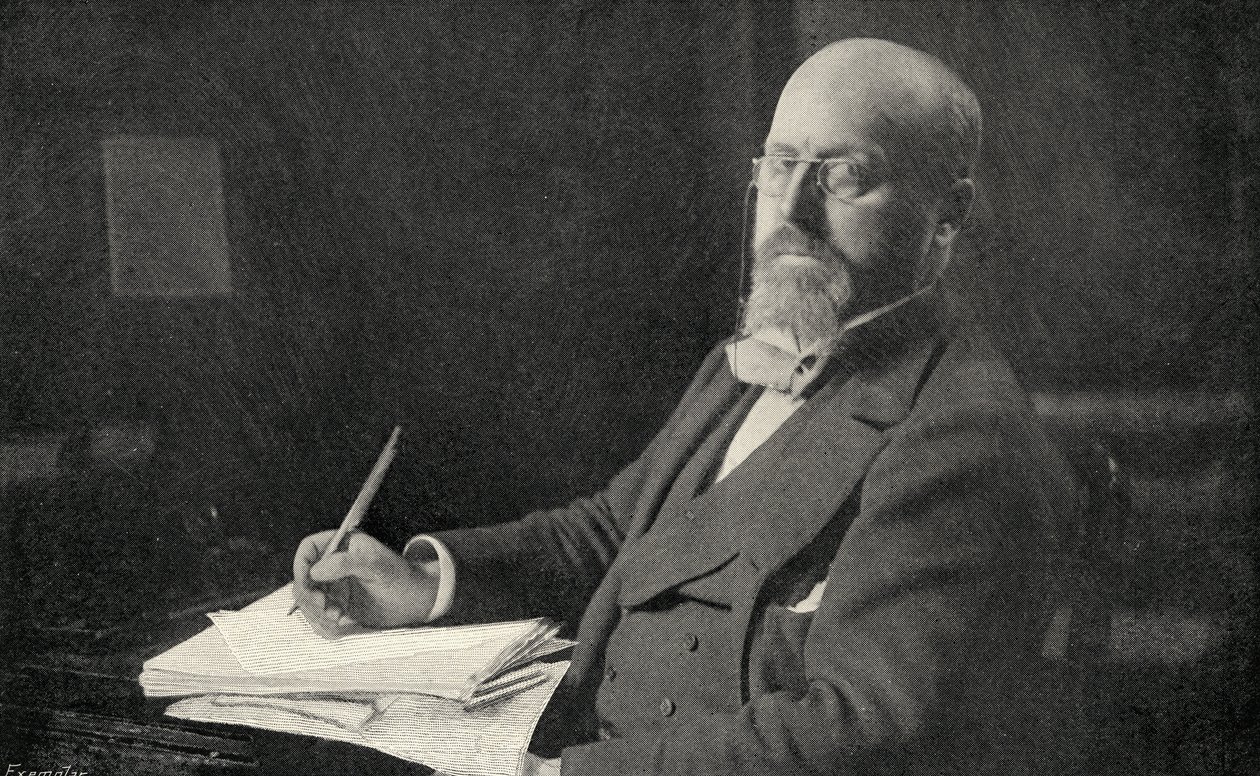 Henry James (1843-1916) dans son étude - English Photographer