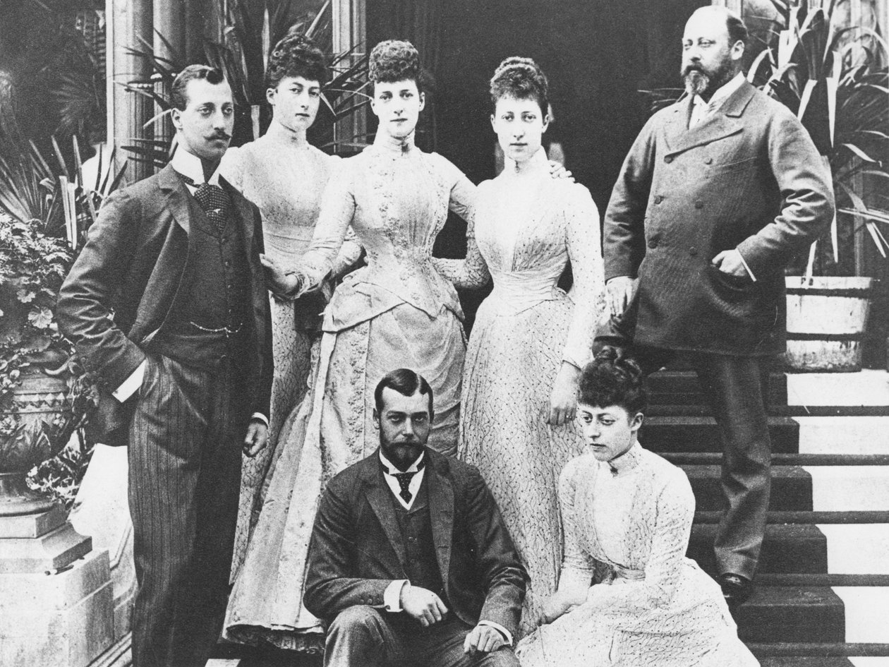 Le roi Édouard et sa famille - English Photographer