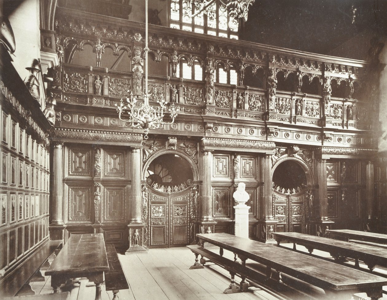 Middle Temple Hall, 1885 - English Photographer