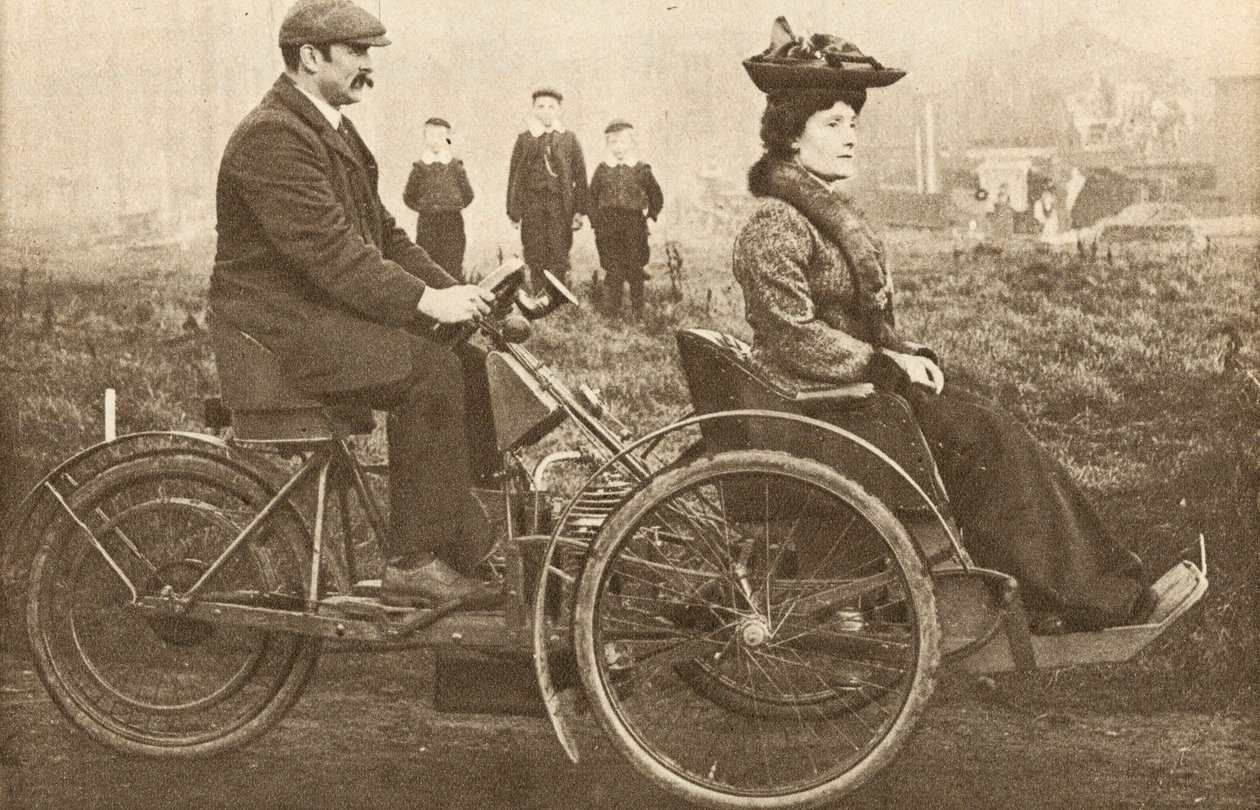 Tricycle à moteur combiné - English Photographer