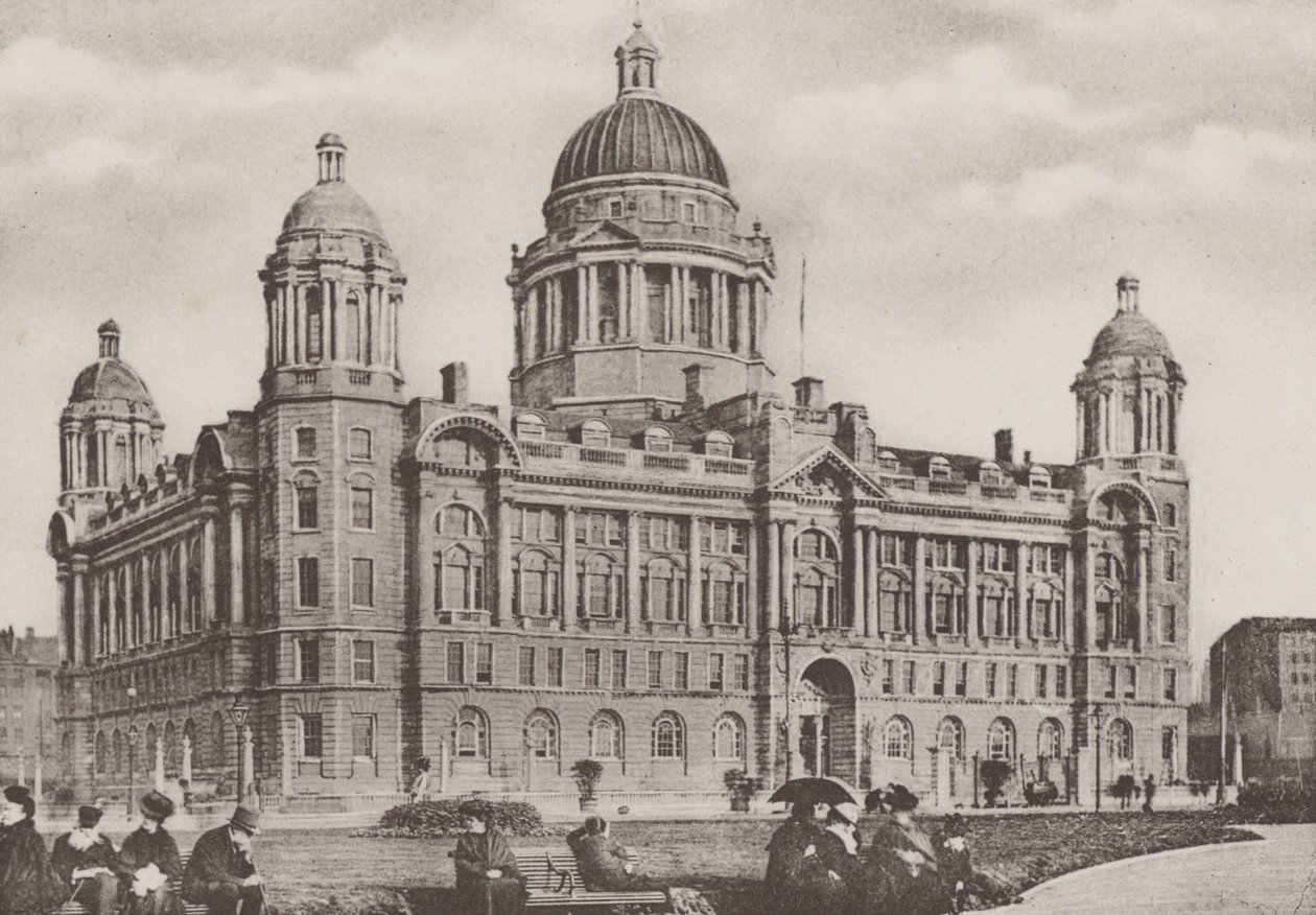Nouveaux bureaux des docks, Liverpool - English Photographer