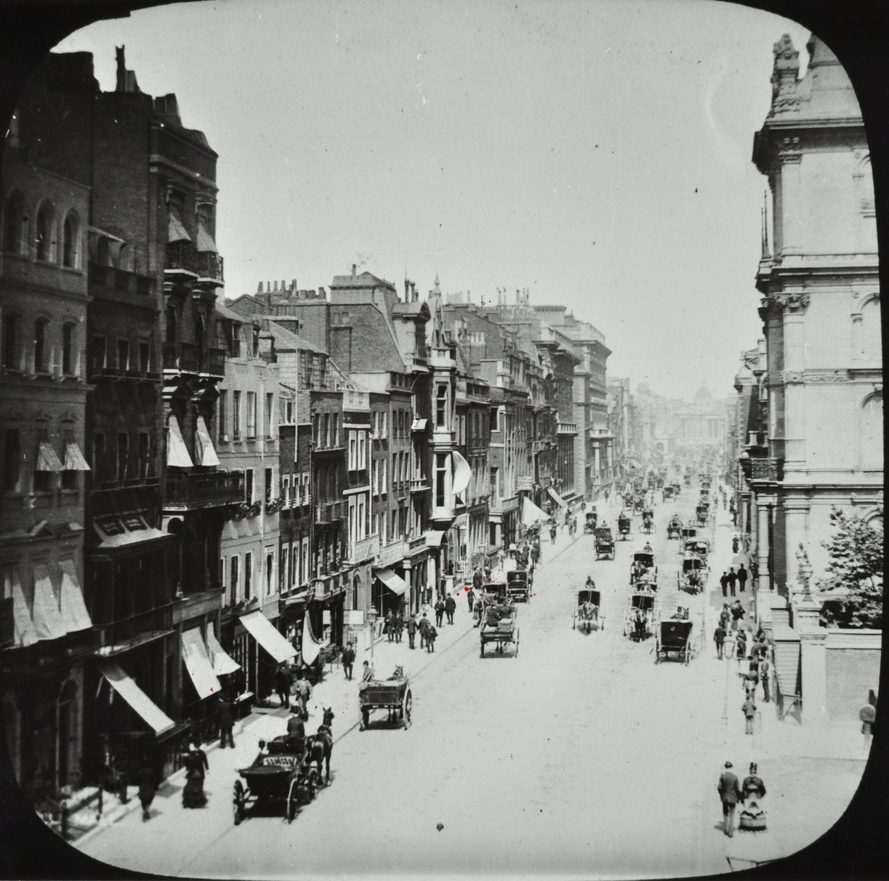 Pall Mall, Westminster LB : vue vers l