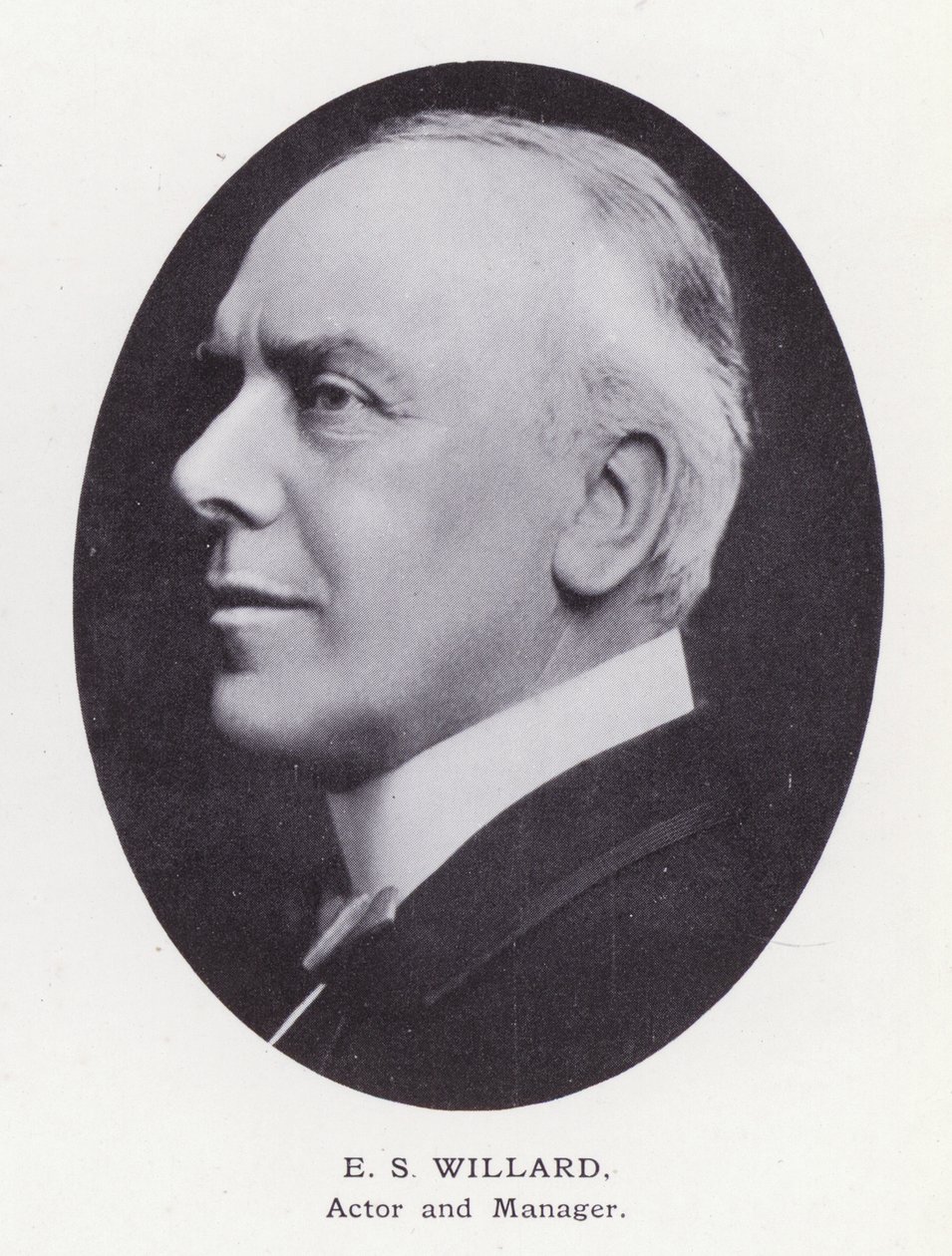 Hommes éminents de Londres : E S Willard - English Photographer