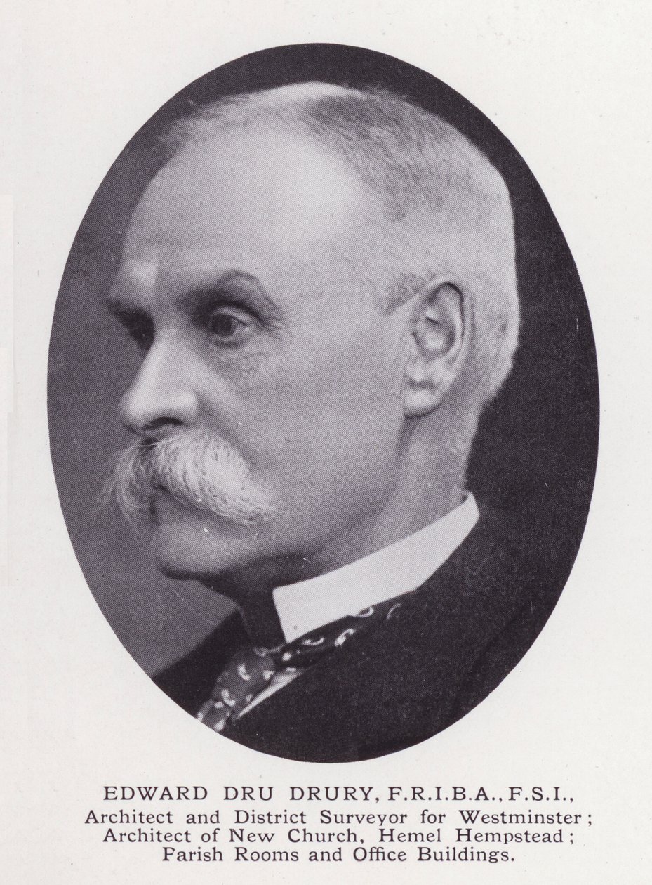 Hommes éminents de Londres : Edward Dru Drury - English Photographer