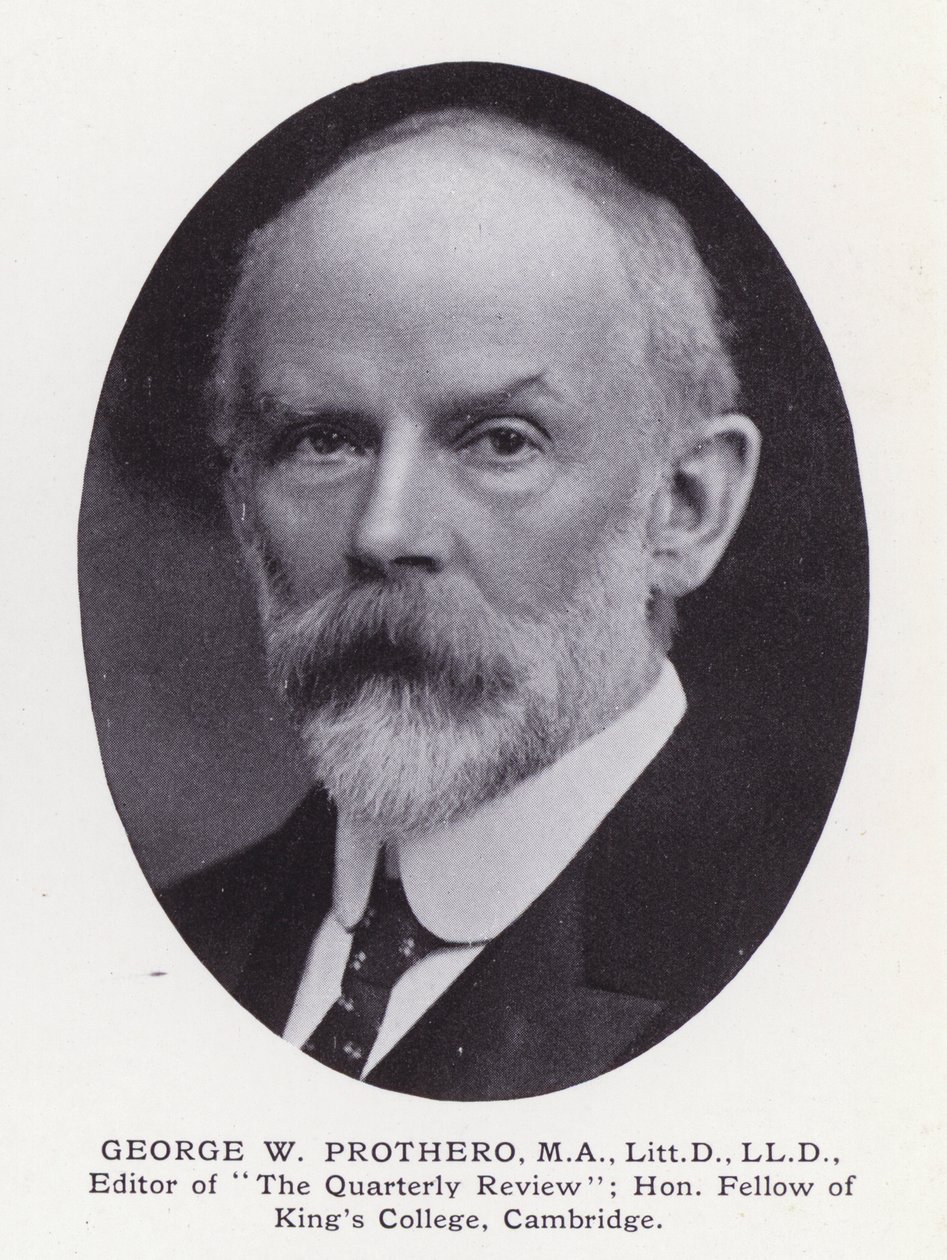 Hommes éminents de Londres : George W Prothero - English Photographer
