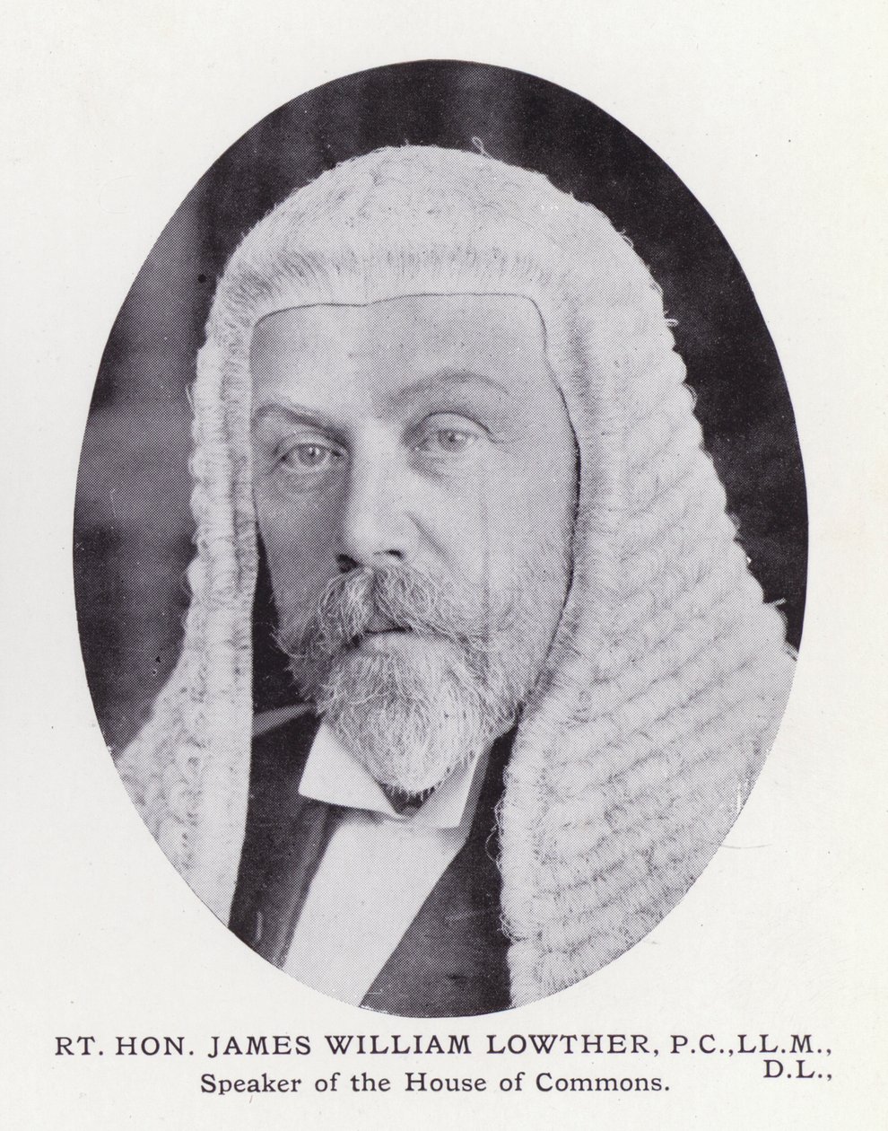 Hommes éminents de Londres : Rt Hon James William Lowther - English Photographer