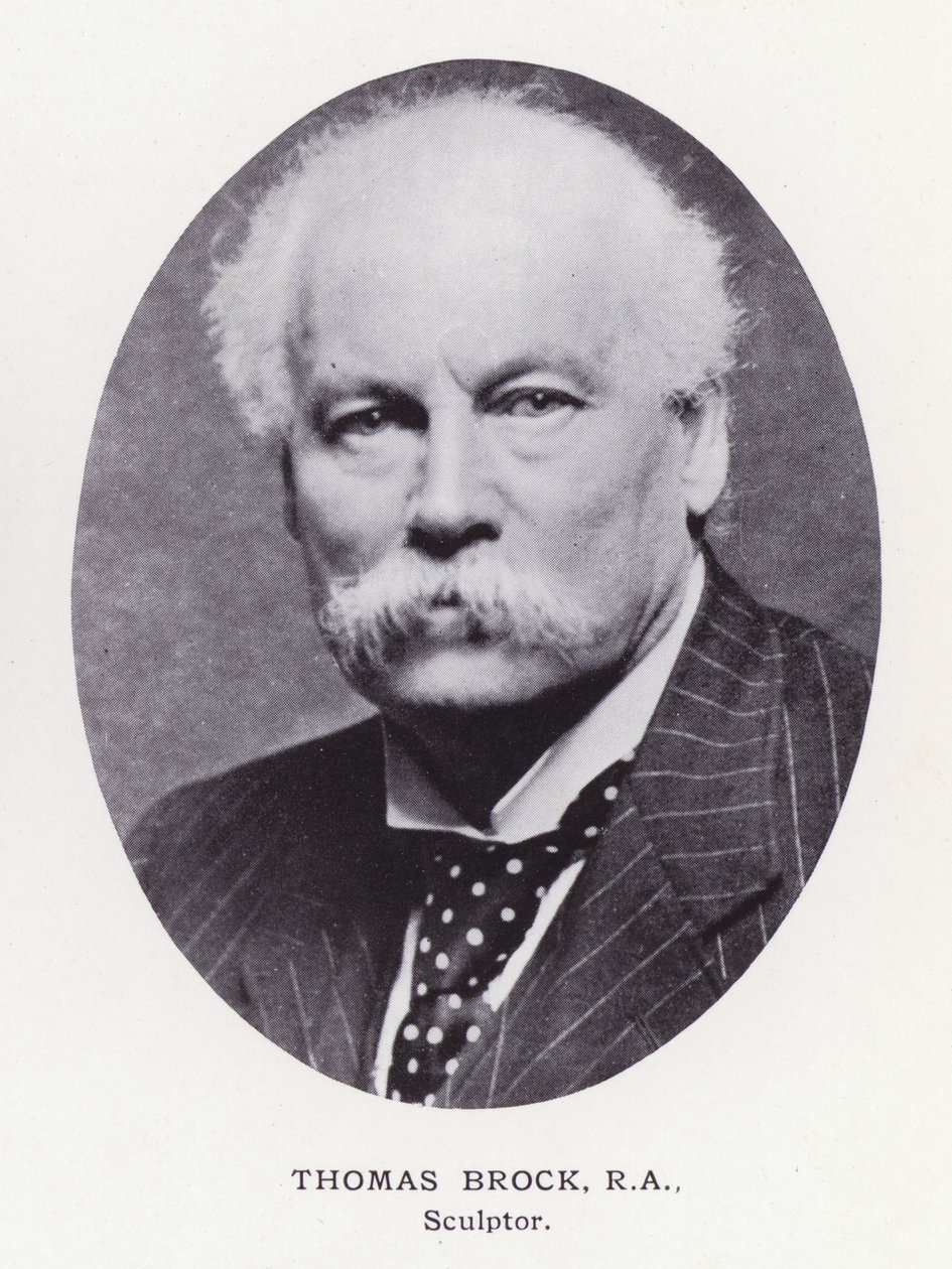 Hommes éminents de Londres : Thomas Brock - English Photographer