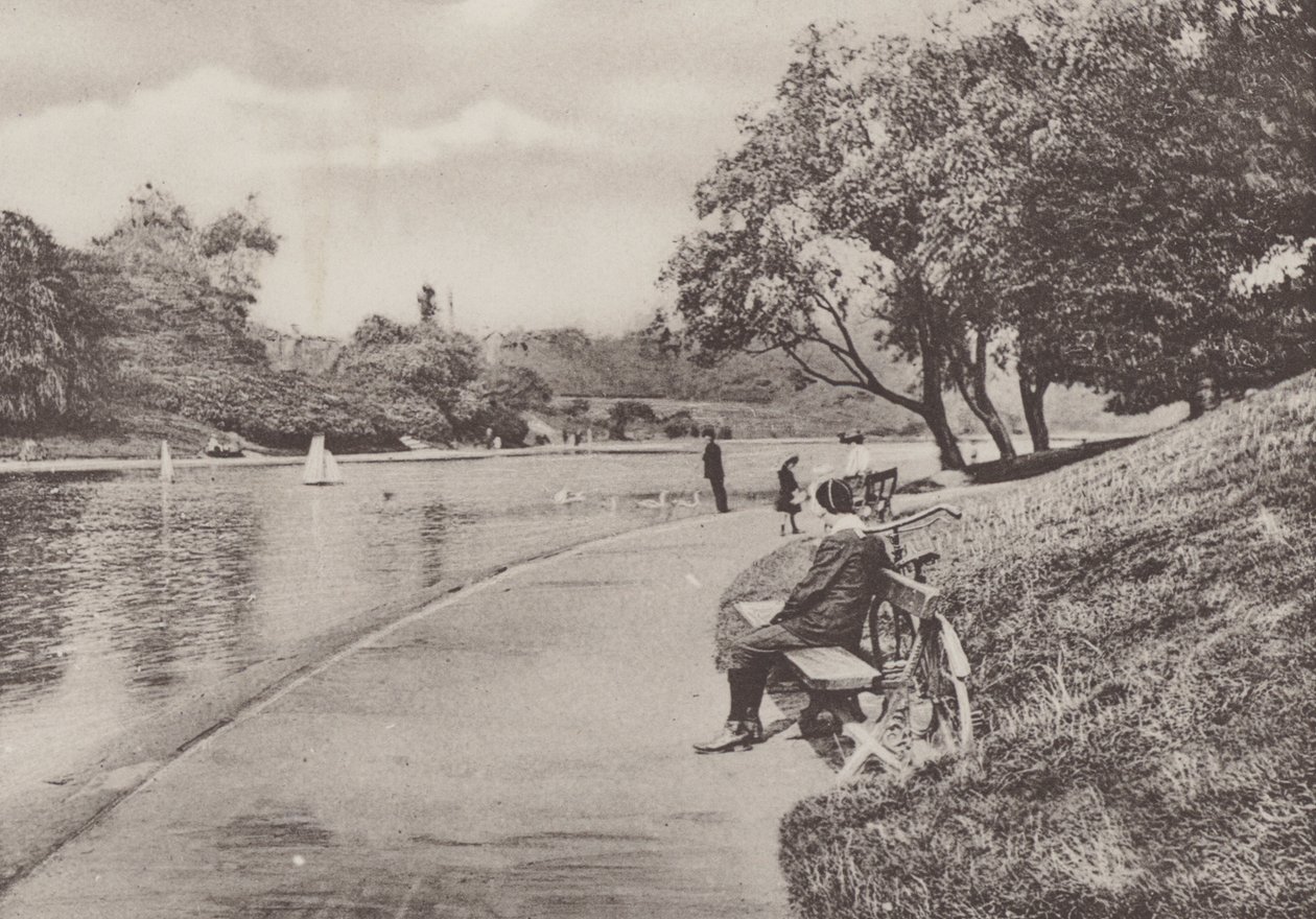 Sefton Park, Liverpool (photo n/b) - English Photographer