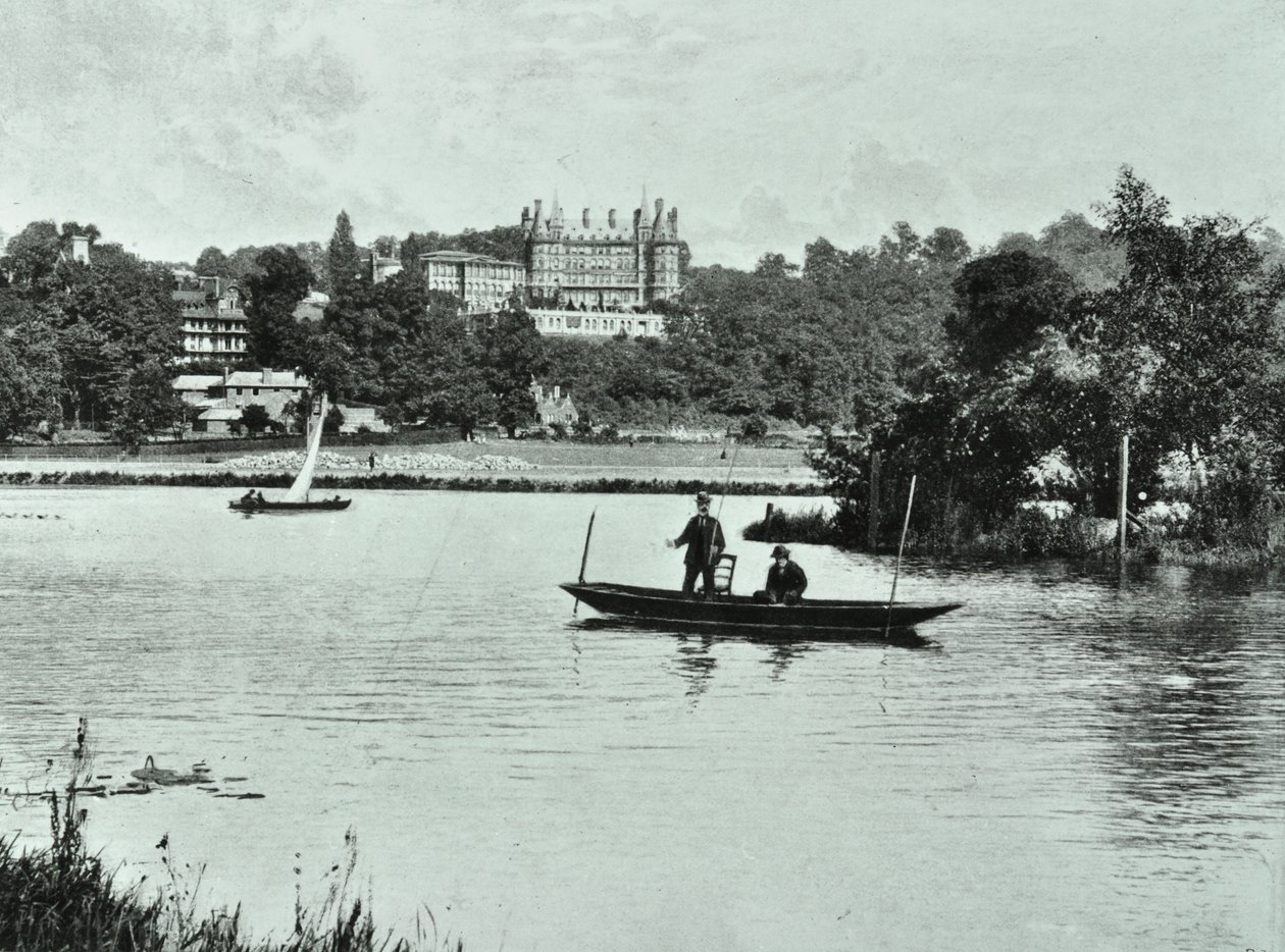 Star And Garter Home, Richmond Hill, Richmond: vue générale, 1895 - English Photographer