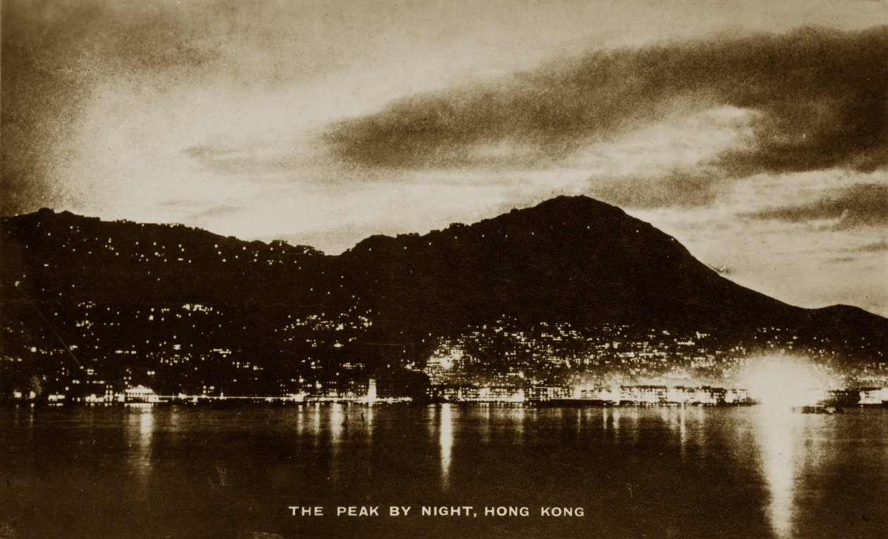 Le Pic la nuit, Hong Kong, d