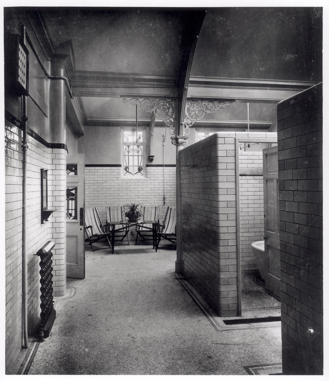 Cabines privées et salle d